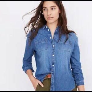 Madewell Oversized Ex-Boyfriend Shirt